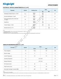 APB3227ZGQBDC Datasheet Page 2