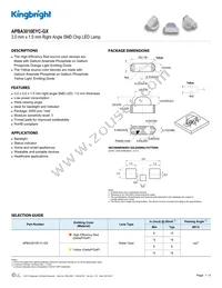 APBA3010EYC-GX Datasheet Cover