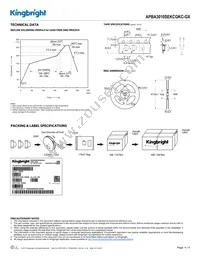 APBA3010SEKCGKC-GX Datasheet Page 4