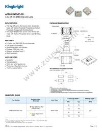 APBD3224ESGC-F01 Datasheet Cover