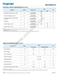 APBL3025NSGC-F01 Datasheet Page 2