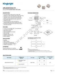 APBL3025SYKCGKC-F01 Datasheet Cover