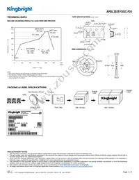 APBL3025YSGC-F01 Datasheet Page 4
