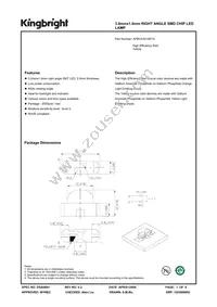 APBVA3010EYC Datasheet Cover