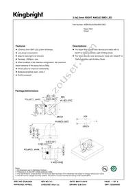 APBVDA3020SURKCGKC Datasheet Cover