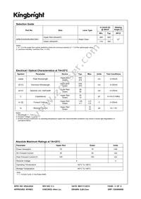 APBVDA3020SURKCGKC Datasheet Page 2