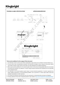 APBVDA3020SURKCGKC Datasheet Page 6