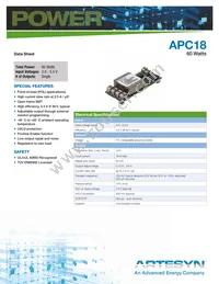 APC18T04-9L Datasheet Cover