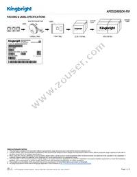 APD3224SECK-F01 Datasheet Page 4