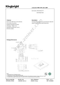 APD3224SGC-F01 Datasheet Cover