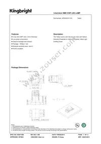 APD3224YC-F01 Datasheet Cover