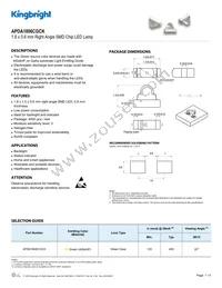 APDA1806CGCK Datasheet Cover