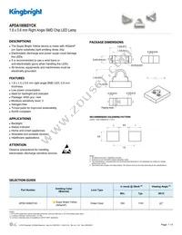 APDA1806SYCK Datasheet Cover