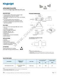 APDA1806SYCK/J3-PRV Datasheet Cover