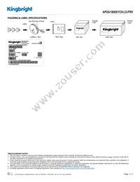 APDA1806SYCK/J3-PRV Datasheet Page 4