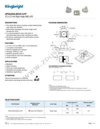 APDA3020LSECK/J3-PF Datasheet Cover