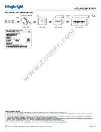 APDA3020LSECK/J4-PF Datasheet Page 4