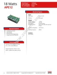 APE12M05 Datasheet Cover