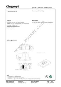 APECVA3010F3C Datasheet Cover