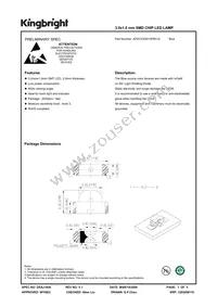 APECVA3010PBC/A Datasheet Cover