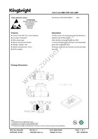 APECVA3010QBC/D Datasheet Cover