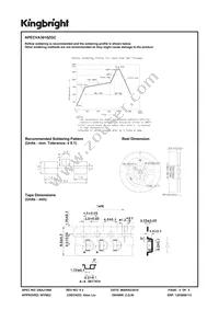 APECVA3010ZGC Datasheet Page 4