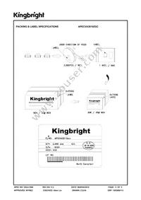 APECVA3010ZGC Datasheet Page 5