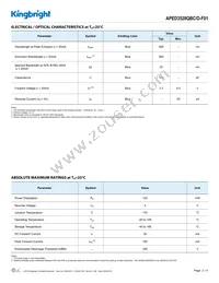 APED3528QBC/D-F01 Datasheet Page 2