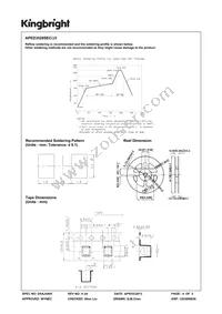 APED3528SEC/J3 Datasheet Page 4