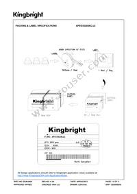 APED3528SEC/J3 Datasheet Page 5