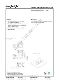 APED3820CGCK-F01 Datasheet Cover