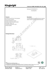 APED3820SRC-F01 Datasheet Cover