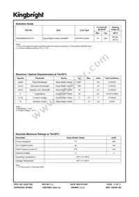 APED3820SYCK-F01 Datasheet Page 2