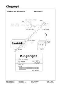 APETD3528CGCK Datasheet Page 5