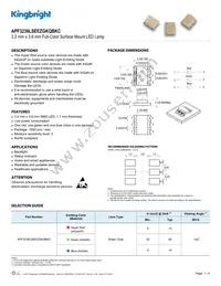 APF3236LSEEZGKQBKC Datasheet Cover