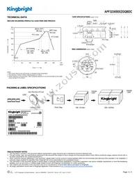 APF3236SEEZGQBDC Datasheet Page 4