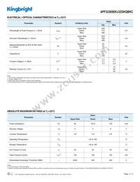 APF3236SEKJ3ZGKQBKC Datasheet Page 2