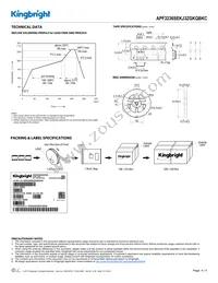 APF3236SEKJ3ZGKQBKC Datasheet Page 4