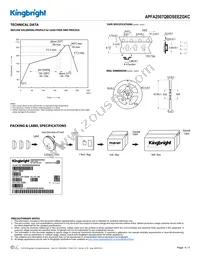 APFA2507QBDSEEZGKC Datasheet Page 4