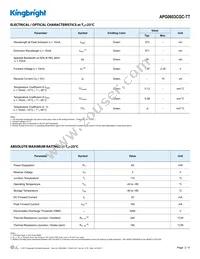 APG0603CGC-TT Datasheet Page 2