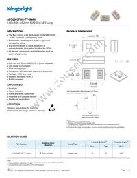 APG0603PBC-TT-5MAV Datasheet Cover