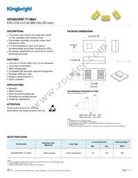 APG0603RWF-TT-5MAV Datasheet Cover