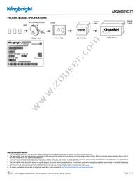 APG0603SYC-TT Datasheet Page 4