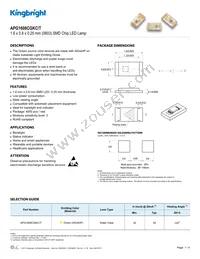 APG1608CGKC/T Datasheet Cover