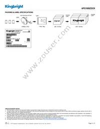 APG1608ZGCK Datasheet Page 4