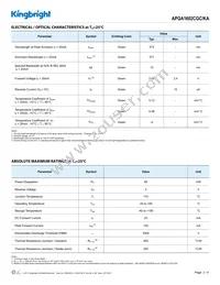 APGA1602CGC/KA Datasheet Page 2