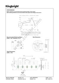 APHB1608SGEC Datasheet Page 5