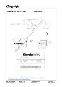 APHB1608SGEC Datasheet Page 6