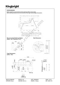 APHB1608SGNC Datasheet Page 5