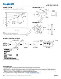 APHB1608SYKSURKC Datasheet Page 4